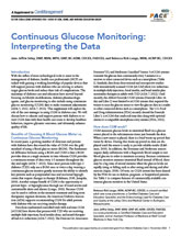 Continuous Glucose Monitoring: Interpreting the Data