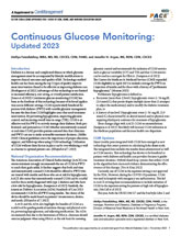 Abbott Diabetes Care Continuous Glucose Monitoring Update  Supplement